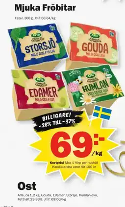 Pekås Arla Mjuka Fröbitar erbjuda