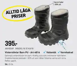 Engelsons High Mountain Vinterstövlar Barn PU erbjuda