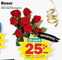 Pekås Rosor erbjuda