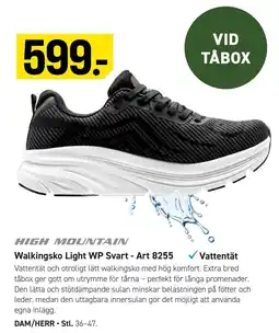 Engelsons High mountain Walkingsko Light WP Svart erbjuda