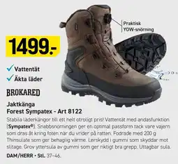 Engelsons Brokared jaktkänga forest sympatex erbjuda