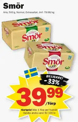 Pekås Smör erbjuda