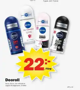 Pekås Nivea Deoroll erbjuda