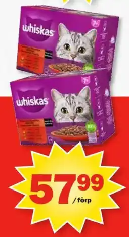 Pekås whiskas erbjuda