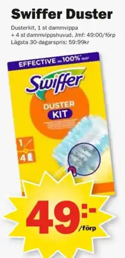 Pekås Swiffer Duster erbjuda