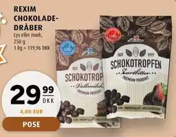 Scandinavian Park Rexim chokolade-dråber erbjuda