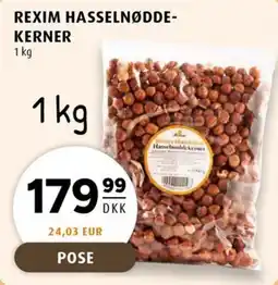 Scandinavian Park Rexim hasselnøddekerner erbjuda