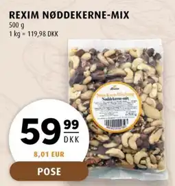 Scandinavian Park Rexim nøddekerne-mix erbjuda
