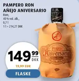 Scandinavian Park Pampero Ron Añejo Aniversario erbjuda