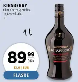 Scandinavian Park Kirsberry likör cherry speciality erbjuda