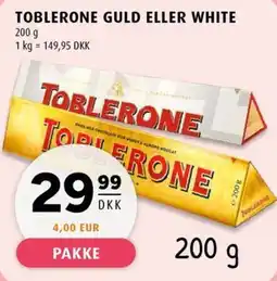 Scandinavian Park Toblerone guld eller white erbjuda