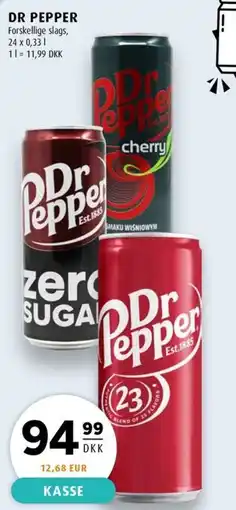 Scandinavian Park Dr Pepper erbjuda