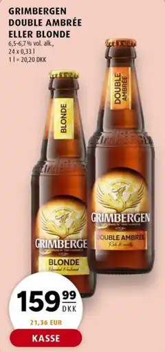 Scandinavian Park Grimbergen double ambree eller blonde erbjuda