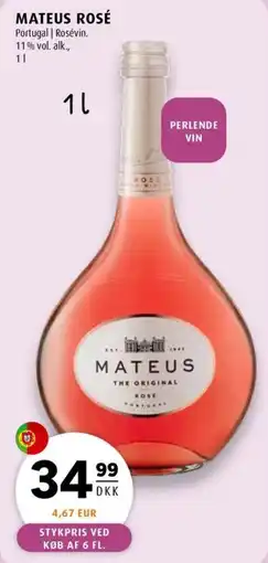 Scandinavian Park Mateus rosé erbjuda