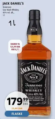 Scandinavian Park Jack Daniel's Tennessee Sour Mash Whiskey erbjuda