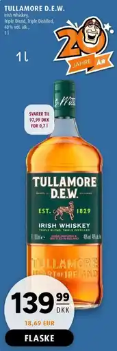 Scandinavian Park Tullamore D.E.W. Irish Whiskey erbjuda