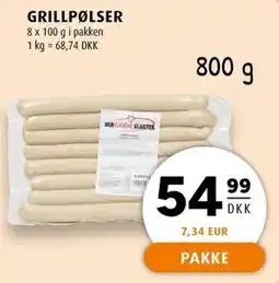 Scandinavian Park Ben gode slakter grillpølser erbjuda