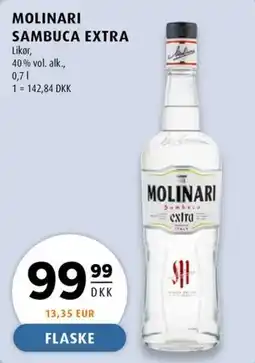 Scandinavian Park Molinari Sambuca Extra erbjuda