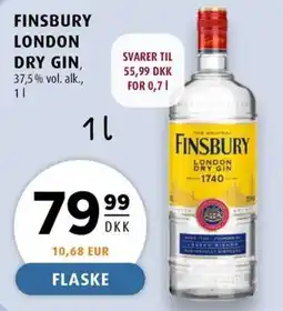 Scandinavian Park Finsbury london dry gin erbjuda