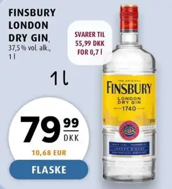 Finsbury london dry gin