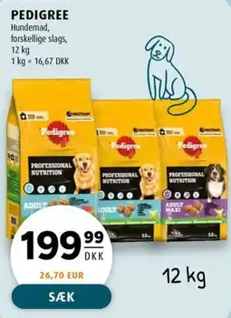 Scandinavian Park Pedigree hundemad forskellige slags erbjuda