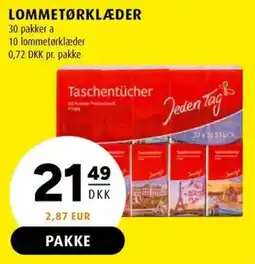 Scandinavian Park Taschentücher Jeden Tag erbjuda