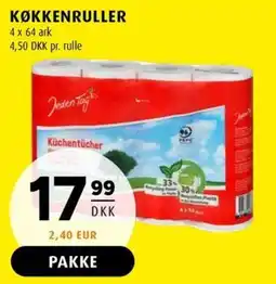 Scandinavian Park Jeden Tag køkkenruller erbjuda