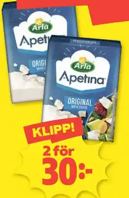 Coop Daglivs Arla Apetina erbjuda