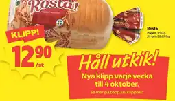 Coop Daglivs Pågen Rosta erbjuda