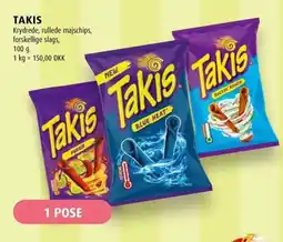 Scandinavian Park Takis krydrede rullede majschips erbjuda