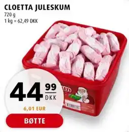 Scandinavian Park Cloetta juleskum erbjuda