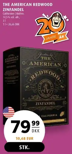 Scandinavian Park The American Redwood Zinfandel erbjuda