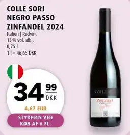 Scandinavian Park Colle Sori Zinfandel erbjuda