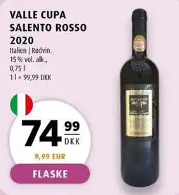 Scandinavian Park Valle Cupa Salento Rosso erbjuda