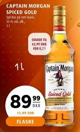 Scandinavian Park Captain Morgan Spiced Gold erbjuda