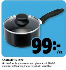 Coop Daglivs Kitchenfun kastrull erbjuda