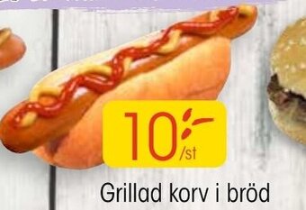EKO Grillad korv i bröd erbjuda