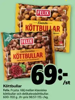 Stora Coop Köttbullar erbjuda