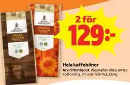 Stora Coop Hela kaffebönor erbjuda