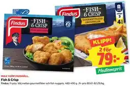 Coop Fish & Crisp, Medlemspris erbjuda