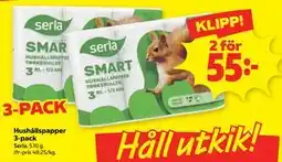 Stora Coop Hushållspapper 3-pack erbjuda