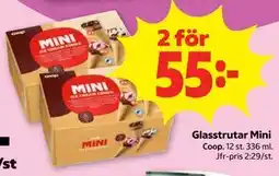 Stora Coop Glasstrutar Mini erbjuda