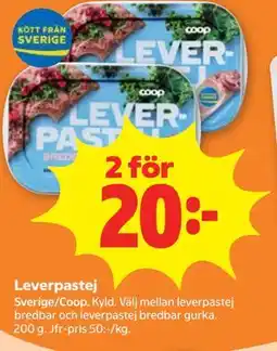 Stora Coop Leverpastej erbjuda