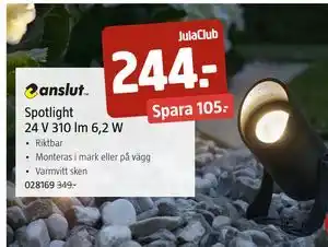 Spotlight 24 V 310 lm 6,2 W
