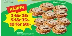 Stora Coop Kanelbullar erbjuda