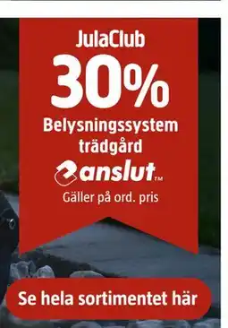 Jula Belysningssystem trädgård erbjuda