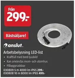 Jula Arbetsbelysning LED-list erbjuda