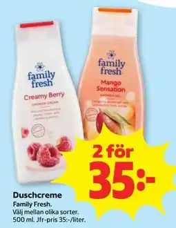Stora Coop Duschcreme erbjuda
