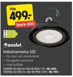 Jula Industriarmatur LED erbjuda