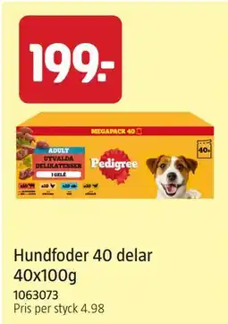 Jula Hundfoder 40 delar erbjuda